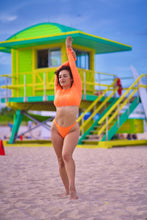 Load image into Gallery viewer, Orange U Glad 3pcs Swimsuit
